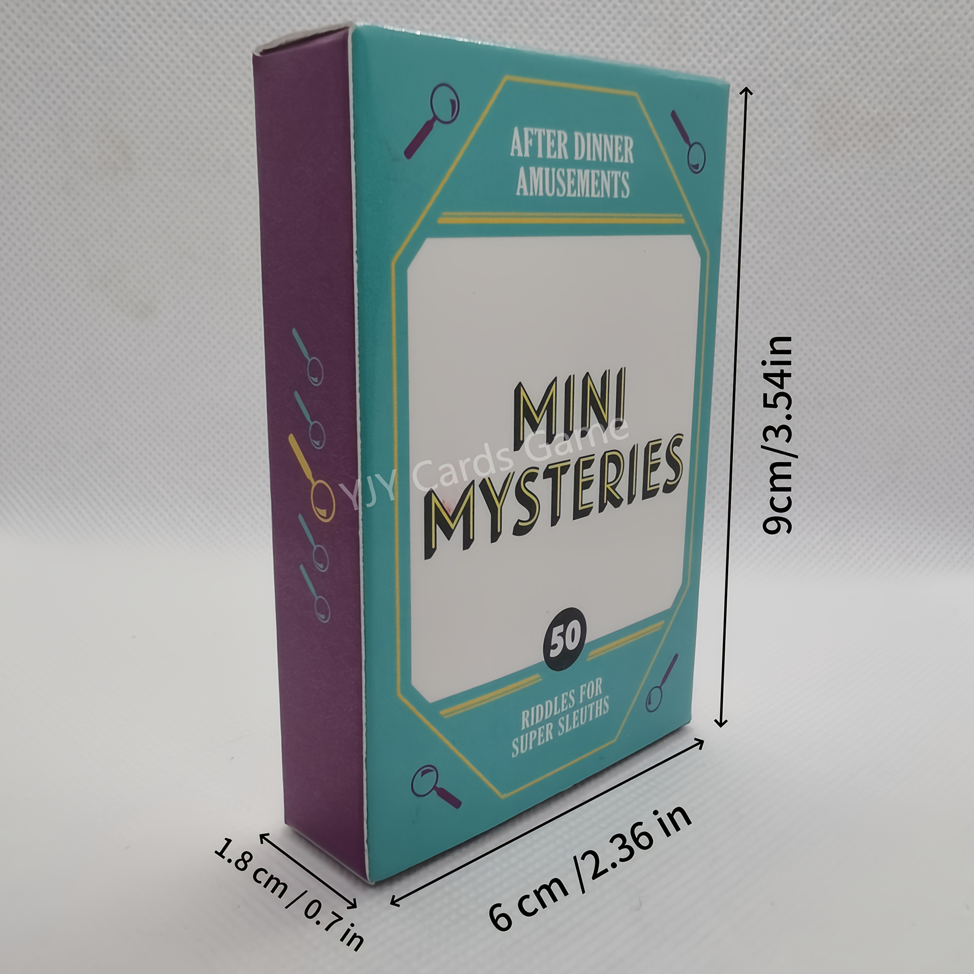 50 Mini Mysteries: After Dinner Amusements - Engaging Card Game for Friends to Bond Over Brain Teasers, Unleash Your Inner Detective, and Sharpen Logic Skills, Perfect for Gatherings and Social Events - Image 2