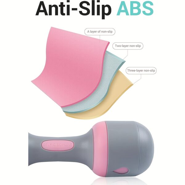 [Adjustable Neoprene Dumbbells] All-in-One Adjustable Neoprene Dumbbells - Non-Slip Grip, Versatile for Home, Gym, and Office - Perfect for Full-Body Workouts and Convenient Storage - Image 5