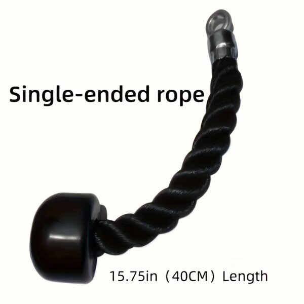 Versatile Fitness Rope Set - Durable PP Material, Ideal for Gym Biceps & Triceps Training