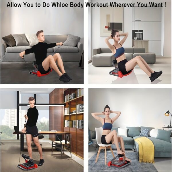 [Ab Core Trainer, Stomach Workout] Ab Crunch Machine - Ab Core Trainer, Stomach Workout Equipment for Home Gym - Image 10