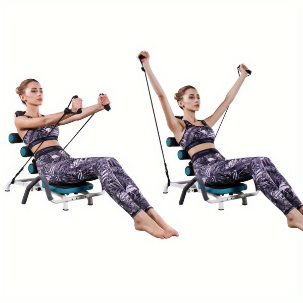 Ultimate Fitness Rocking Chair - Multifunctional Yoga Device for Tummy Control, Sit-up, Boating, and Stretching Exercises - Perfect Halloween and Christmas Gift for Fitness Enthusiasts - Image 8