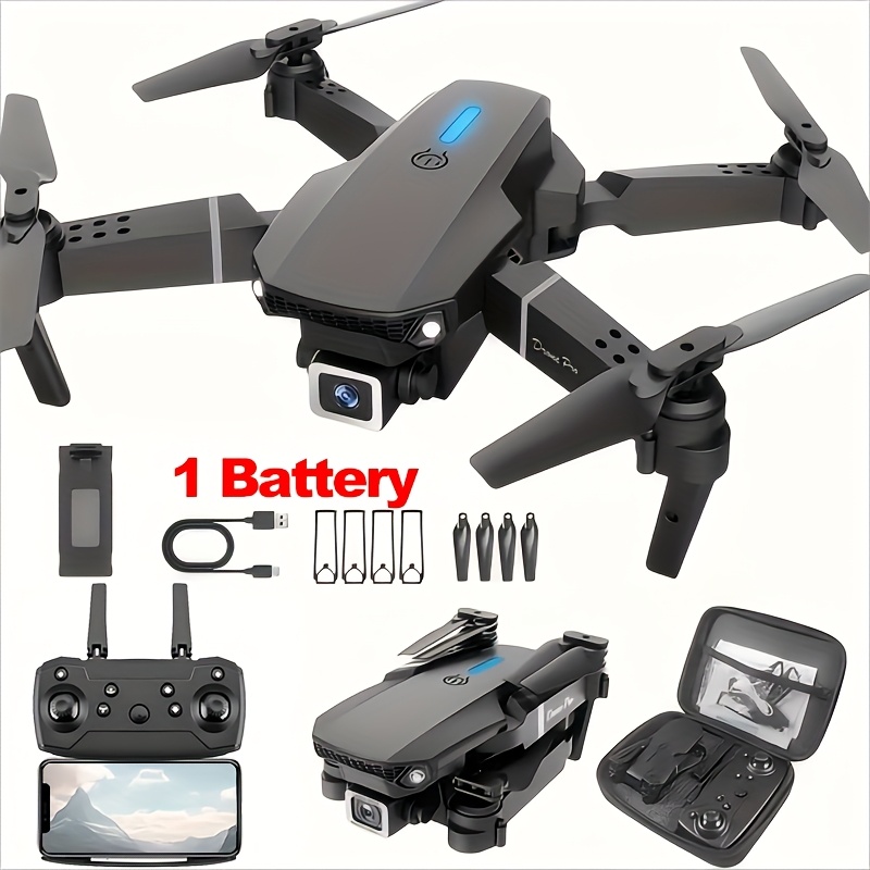Dual Camera Drone, Foldable Remote Control Drone, Brushless Motor, Optical Flow Positioning, Intelligent Tracking, Indoor And Outdoor Discount Drone, 2 Batteries, 1 Battery, Beginner Gift, Easter Gift, Best Gift for Boyfriend - Image 5