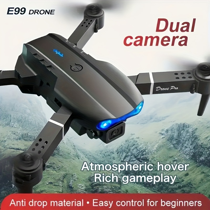 RC Drone with Dual Cameras, 2 Batteries, Foldable RC Drone, Brushless Motors, Optical Flow Positioning, Smart Follow, Indoor And Outdoor Discount Drones, Beginner Birthday, Christmas, Halloween Gifts - Image 6