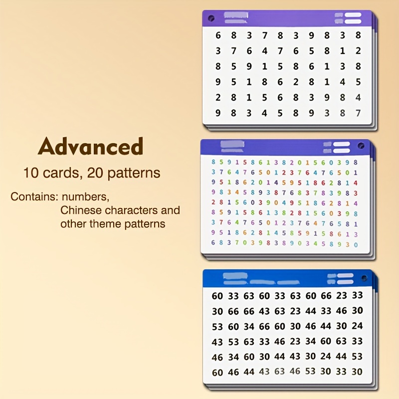 Concentration And Observation Training: Find The Same Game Cards - Fruits, Animals, And Letters - No Battery Required - Image 7