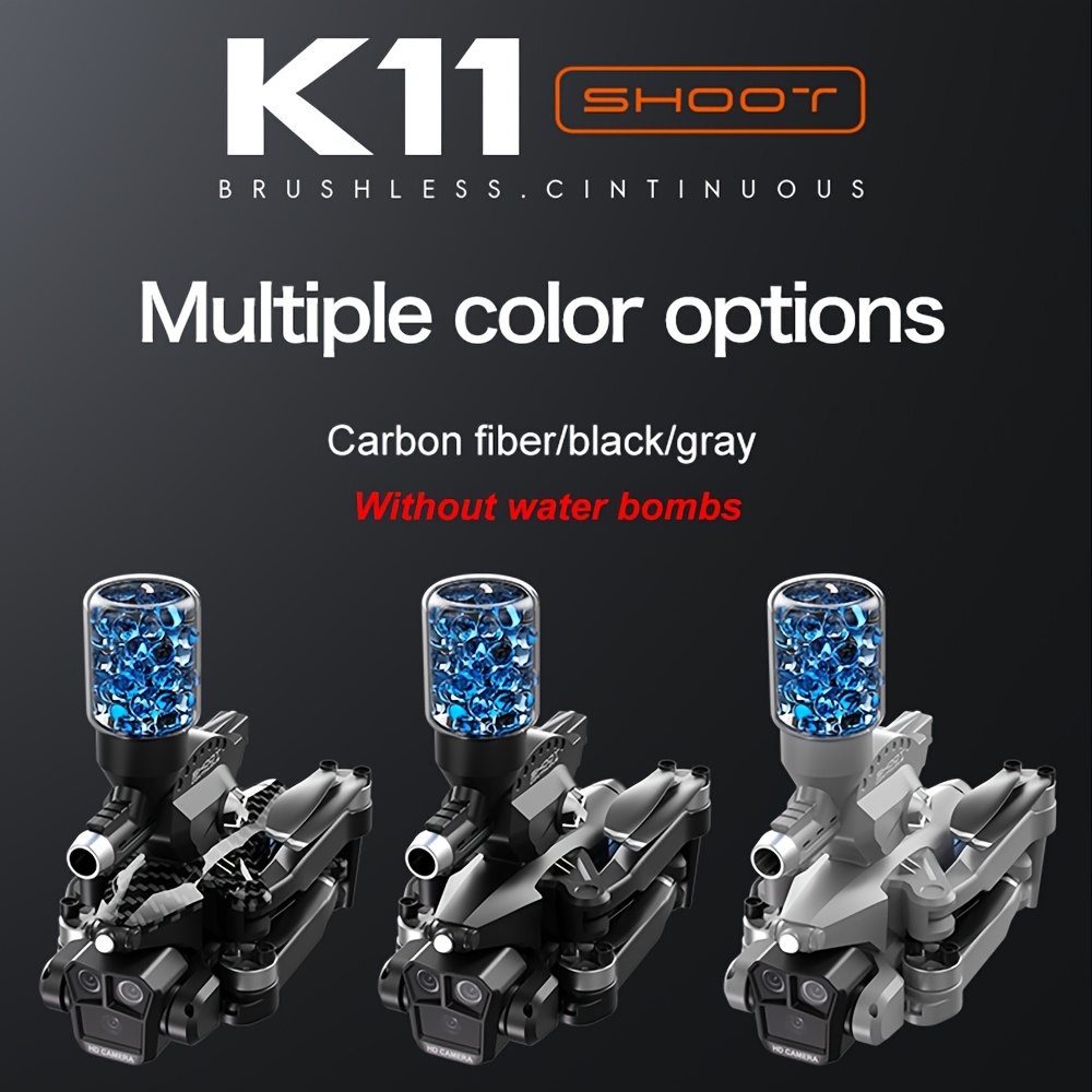 SEREE K11MAX Water Bomb Drone with 8K Camera, Long Range GPS Quadcopter for Beginners, Optical Flow, 5G Transmission, Foldable Design, Brushless Motor, Obstacle Avoidance, Auto Home & Follow Me, Includes 2 Batteries & Carrying Case, Perfect Gift for Men, Recreational Drone | Sleek Drone | Precision Navigation - Image 11