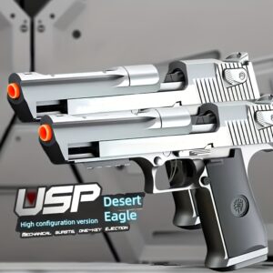 [ American Recommendation ] Super Double Gun Children's Toy Soft Bullet Pistol, High-end Version, An Interactive Game Set Suitable for Both Boys And Adults, An Ideal Easter Gift