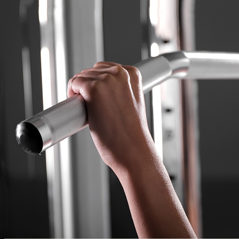 1pc Aluminum Alloy High-Quality Pull Down Handle, Fitness Equipment Accessory for Back Muscle Training, Lat Artillery Rowing Chest Push Handle, Durable Gym Equipment for Strength and Endurance Exercises - Image 6