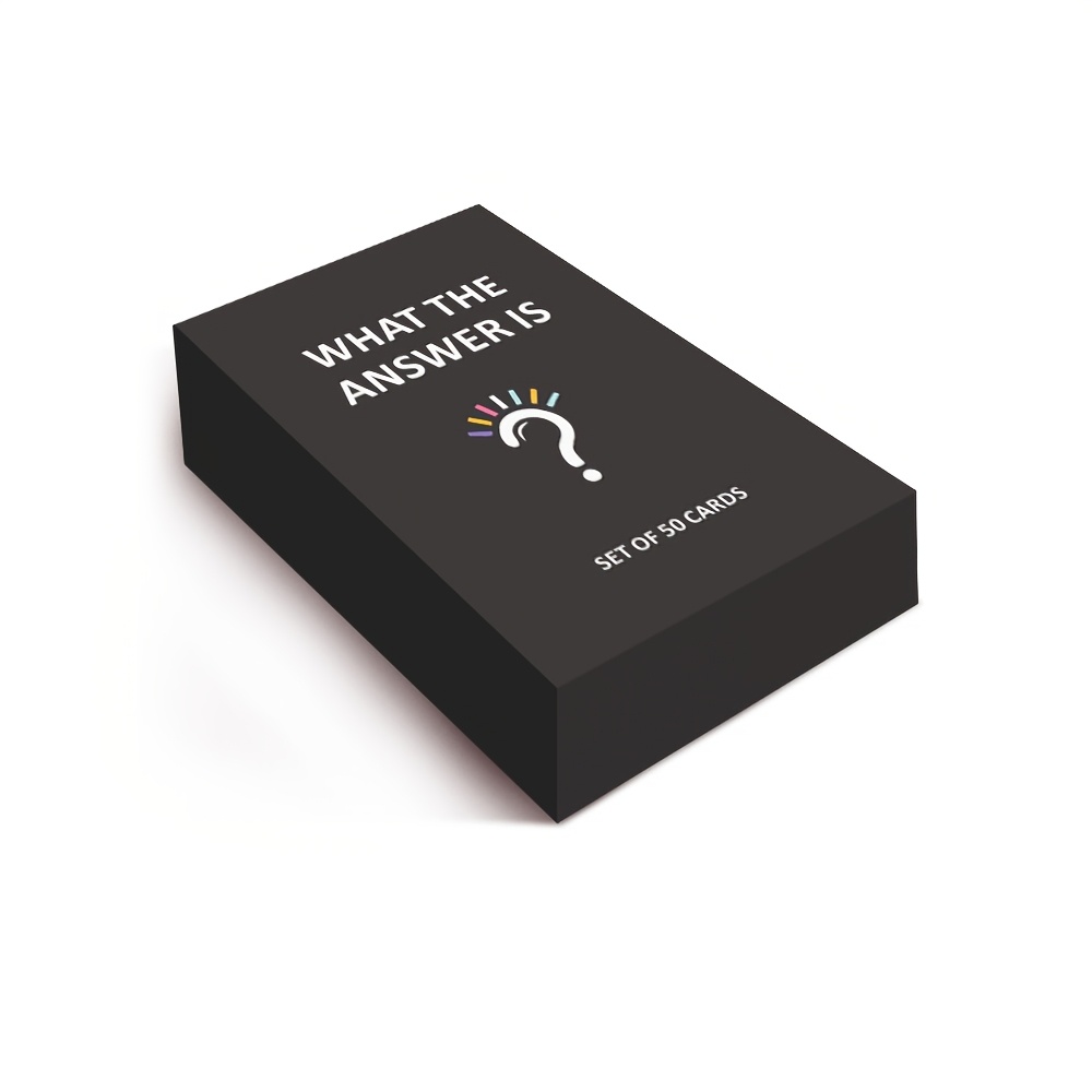 1 Box, SMILE TALK Fun Guessing Card Game, Desktop Game, Powerful Party Entertainment Interactive Tool, Halloween/Christmas/Thanksgiving Gift, Perfect for Game Nights | 50 Cards - Image 8