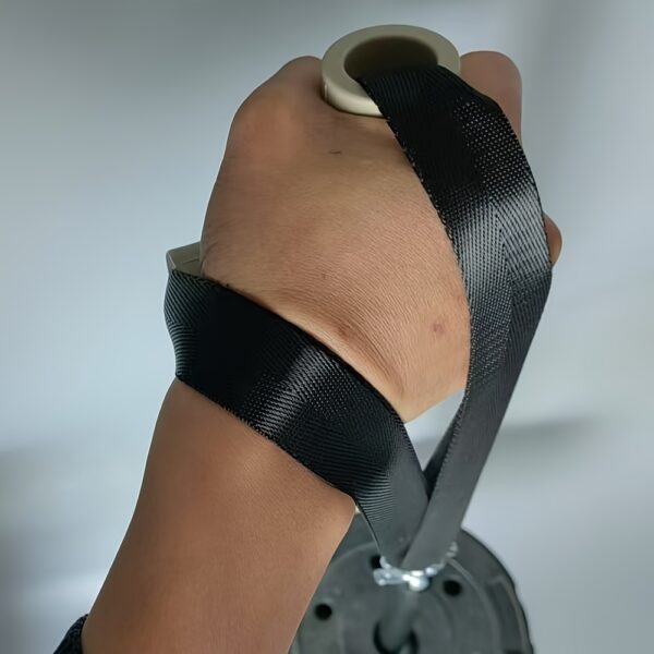 [Gray Wrist Strengthener] 1pc Gray PP Wrist Strengthener Equipment | Ergonomic Grip & Efficient Design - R-Shaped Forearm & Thumb Trainer for Enhanced Grip Strength, Fit for All Fitness Levels - Image 6