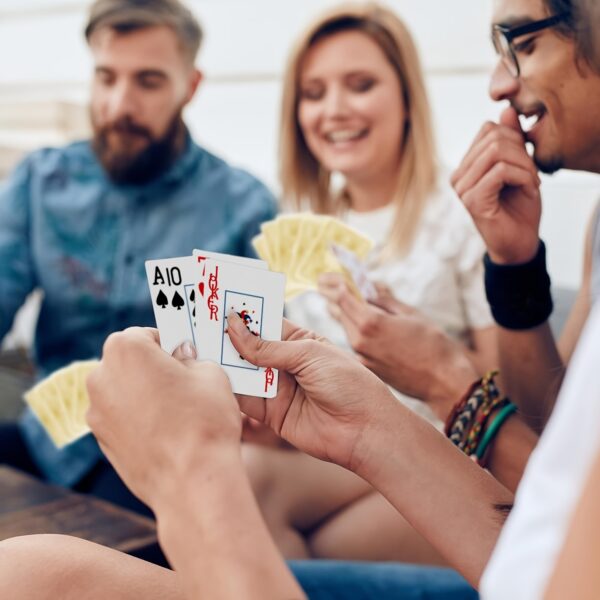 Playing Cards: Classic Pattern Playing Card Set, Durable Poker Set, Large Font for Adult Senior Playing Cards, Suitable for Party Entertainment and Card Games - Image 8