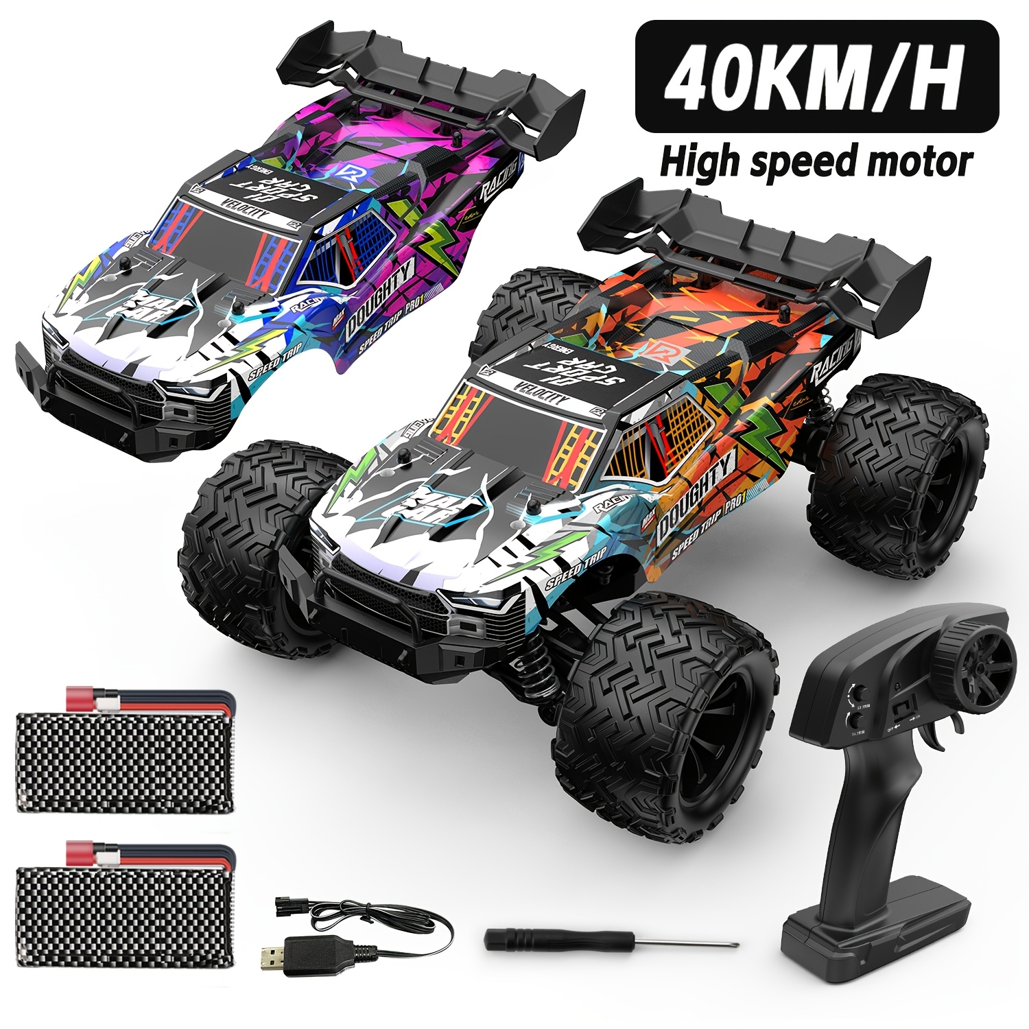 1:16 Scale 70Km/h Super High Speed RC 4WD Off-road Vehicle RC Climbing Car Brushless Motor Youth Over 14 Years Old Children And Adult Racing Toys, Most Ideal Gift - Image 9