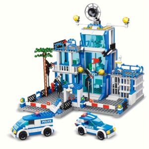 Awesome City Police Station Building Kit: Create Your Own Police Headquarters, The Perfect Gift Choice