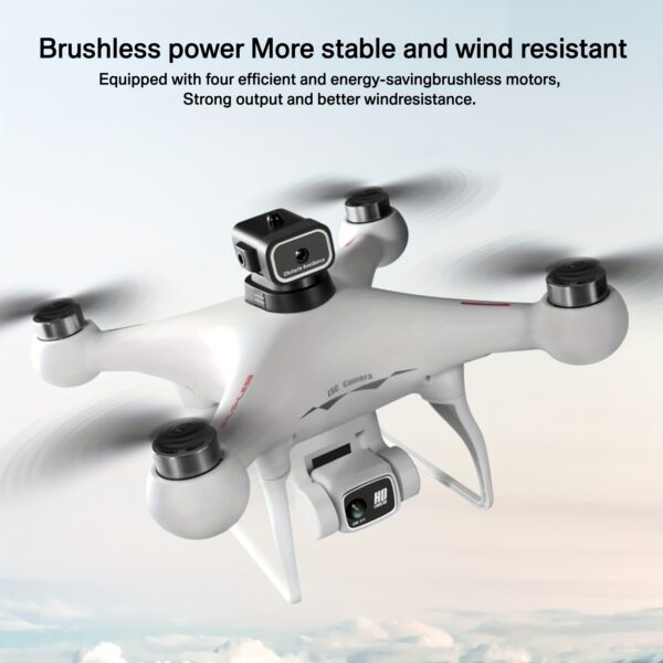 Drones With Real-time High-definition Image Transmission/HD Elevtricslly Adjustable Dual Camera/360° Infrared Obstacle Avoidance/optical Flow Positioning Hovering - Image 4