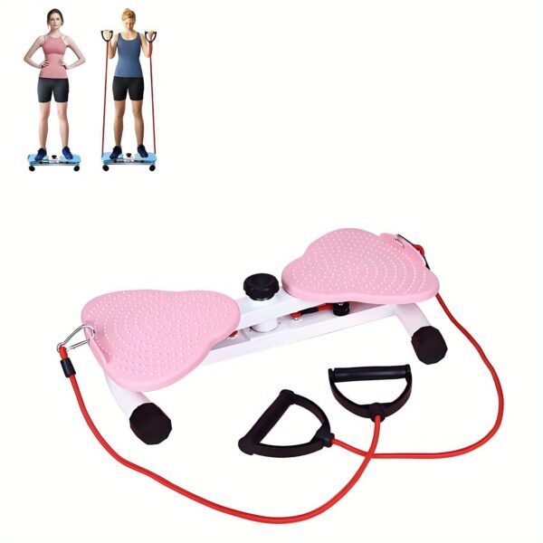 Waist Twisting Machine, Ab Twister Board For Exercise, Noiseless Exercise Waist TwisterFor Home Gym Equipment, 330 Lbs Capacity |Track Time, Reps, Calories With DigitalDisplay - Image 4
