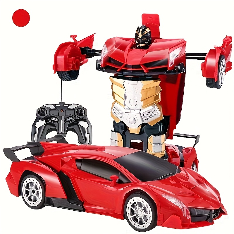 Remote Control Transforming Car-robot Toy, Electric Remote Control Robot Deformed Car, Car Model, Outdoor Sports Toy, USB Rechargeable Battery Christmas, Halloween, Birthday Gift - Image 3