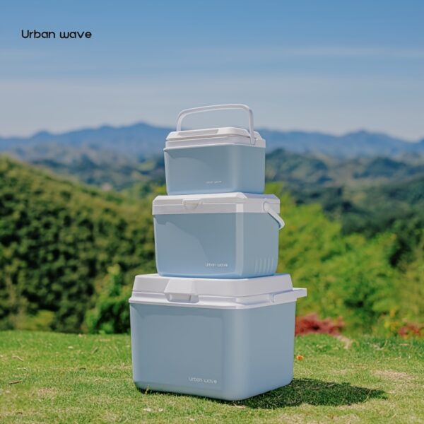 [Portable Cooler Box] Portable Cooler Box with Insulated Hard Shell That Retains Ice, Perfect for Camping, Tailgate Parties, Beach Outings, Picnics, Grocery Shopping, And Boating - Image 2