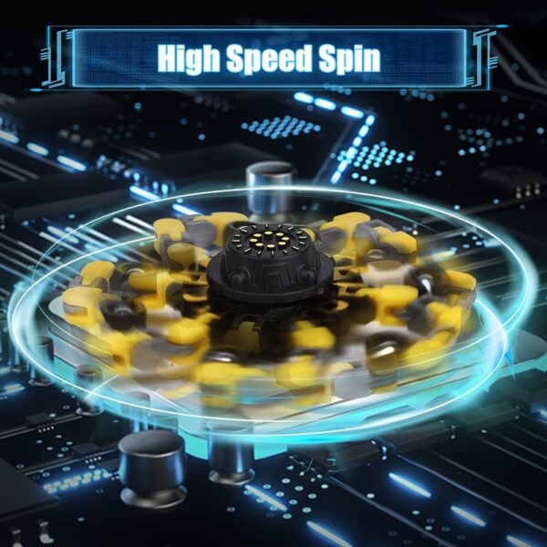 10/15pcs Random Fidget Spinners, DIY Deformable Robot Fingertip Toys, Decompression Spinner, Deformable Creative Mechanical Gyro Toys, Party Supplies - Image 12