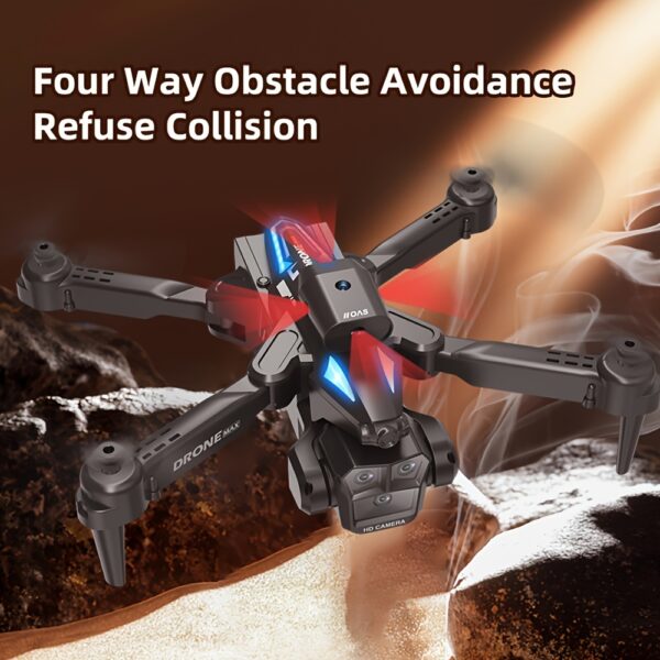 2025 C10 Professional Drone Toy, with Aerial Photography Three-Axis Gimbal, with App Control, FPV Real-time Video RC Quad-axis Toy Aircraft, Automatic Hovering,, Suitable for Festival Toy Gifts - Image 3