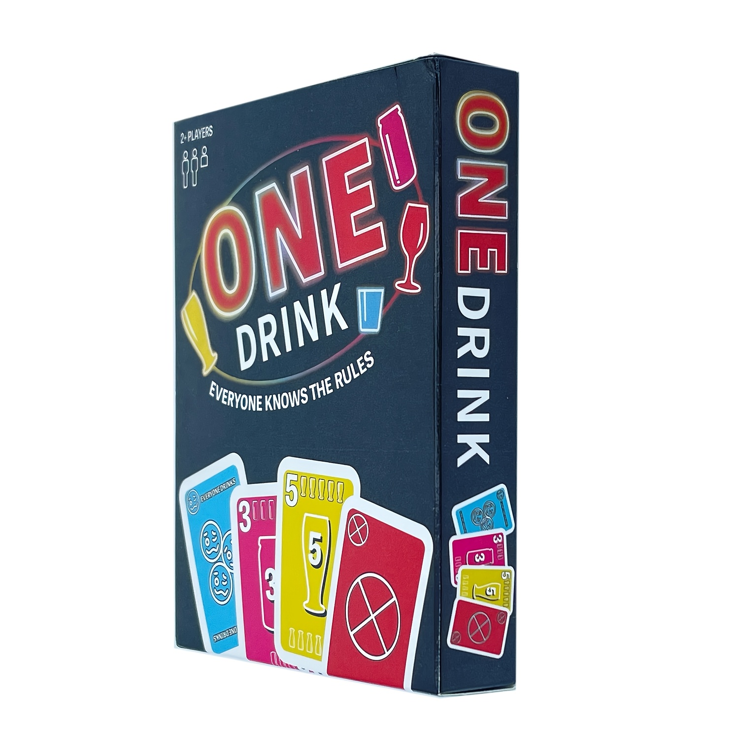 Ultimate Party Drinking Card Game - One Drink: Fun, Social, Interactive Game for Adults | Colorful Rules, Drink Cards | Perfect for Gatherings, Bars, Game Nights - Image 5