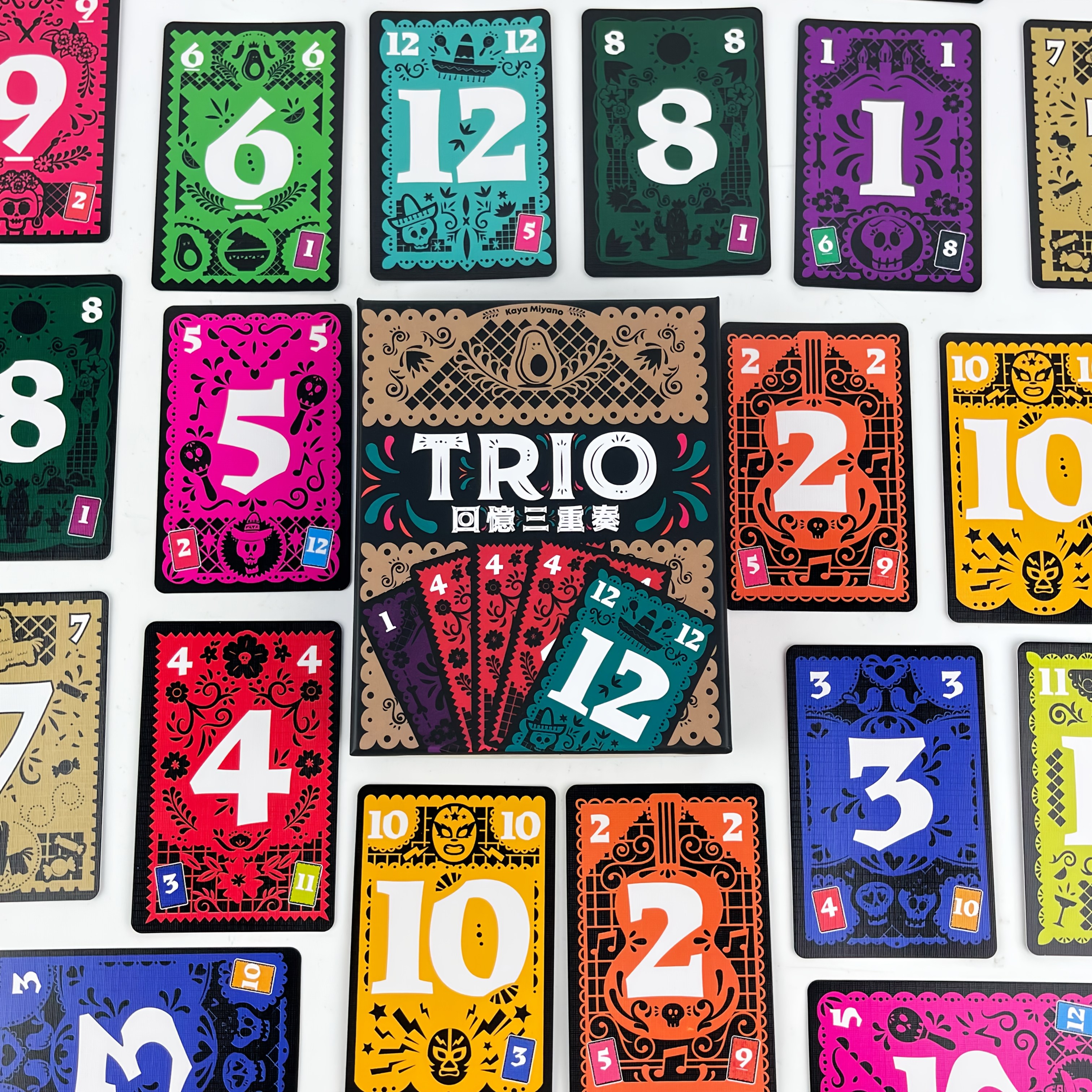 TRIO Strategy Board Game - Fun Family Fun Game with Colorful Cards, Music, and Illustrated Guidebook for Parties, Gatherings, and Family Game Nights, Party Game | Musical Elements | Colorful Cards | Card Stock Material - Image 3