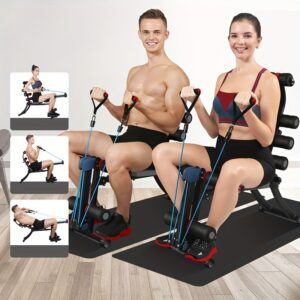 [Ab Rocket Abdominal Equipment] Ab Exercise Table, Twisting Ab Machine, Full Body Exercise Ab Compression Machine, Abs Sit Up Machine, Ab Rocket Abdominal, Equipment In Home Gym, Christmas Gift