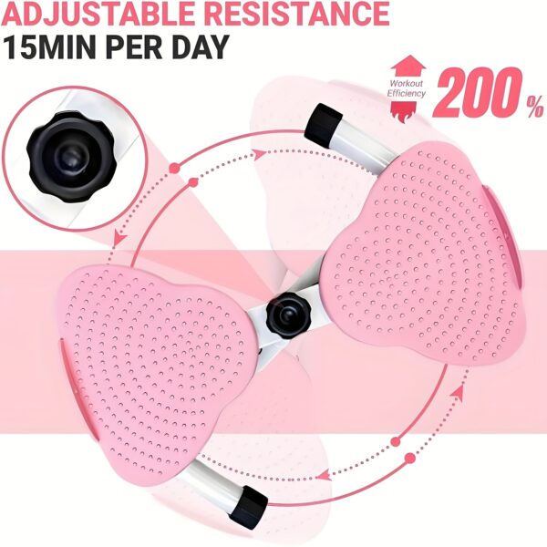 Waist Twisting Machine, Ab Twister Board For Exercise, Noiseless Exercise Waist TwisterFor Home Gym Equipment, 330 Lbs Capacity |Track Time, Reps, Calories With DigitalDisplay - Image 5