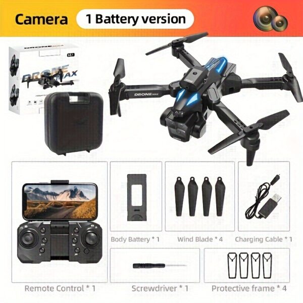 2025 C10 Professional Drone Toy, with Aerial Photography Three-Axis Gimbal, with App Control, FPV Real-time Video RC Quad-axis Toy Aircraft, Automatic Hovering,, Suitable for Festival Toy Gifts - Image 8