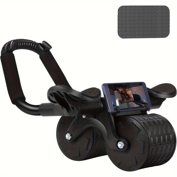[Automatic Abdominal Roller Equipment] Universal Abdominal Roller with Automatic Rebound, 2-in-1 Core Training Equipment with Elbow Support, Home Fitness Gear, Uncharged, No Battery Required, Durable Silicone, Spandex, PVC Material - Image 8