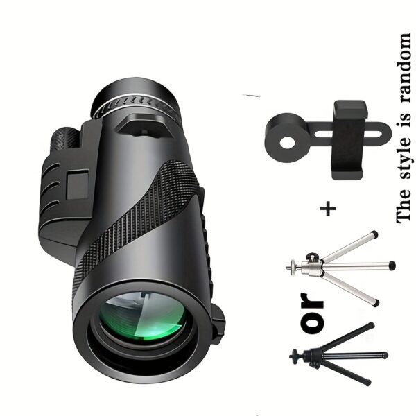 [High-Definition] Afterwave 10x42 Monocular Telescope | 1pc | FMC Lens | High-Definition Portable Handheld | Hiking, Bird Watching, Outdoor Camping | Holiday Gift | Sleek Monocular Design - Image 3