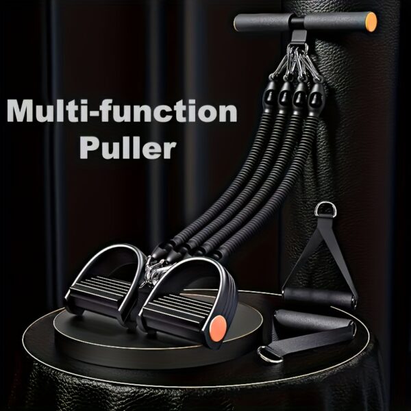 [Multifunctional Foot Puller] 1set Multifunctional Foot Puller - Fitness Pulling Belt, Sit-Up Assistant, Universal Pulling Rope for Men and Women - Multifunctional Sports Foot Puller, Pilates Fitness Equipment