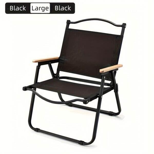 Garden, Lawn & Gardening > Outdoor Furniture > Garden Set > Adjustable Folding Lounge Chair for Outdoor Patio Leisure, Camping, Hiking Metal Chairs, No Assembly Required, Space-Saving with Medium and Large Sizes, Four-Position Adjustable Folding Lounger - Image 9