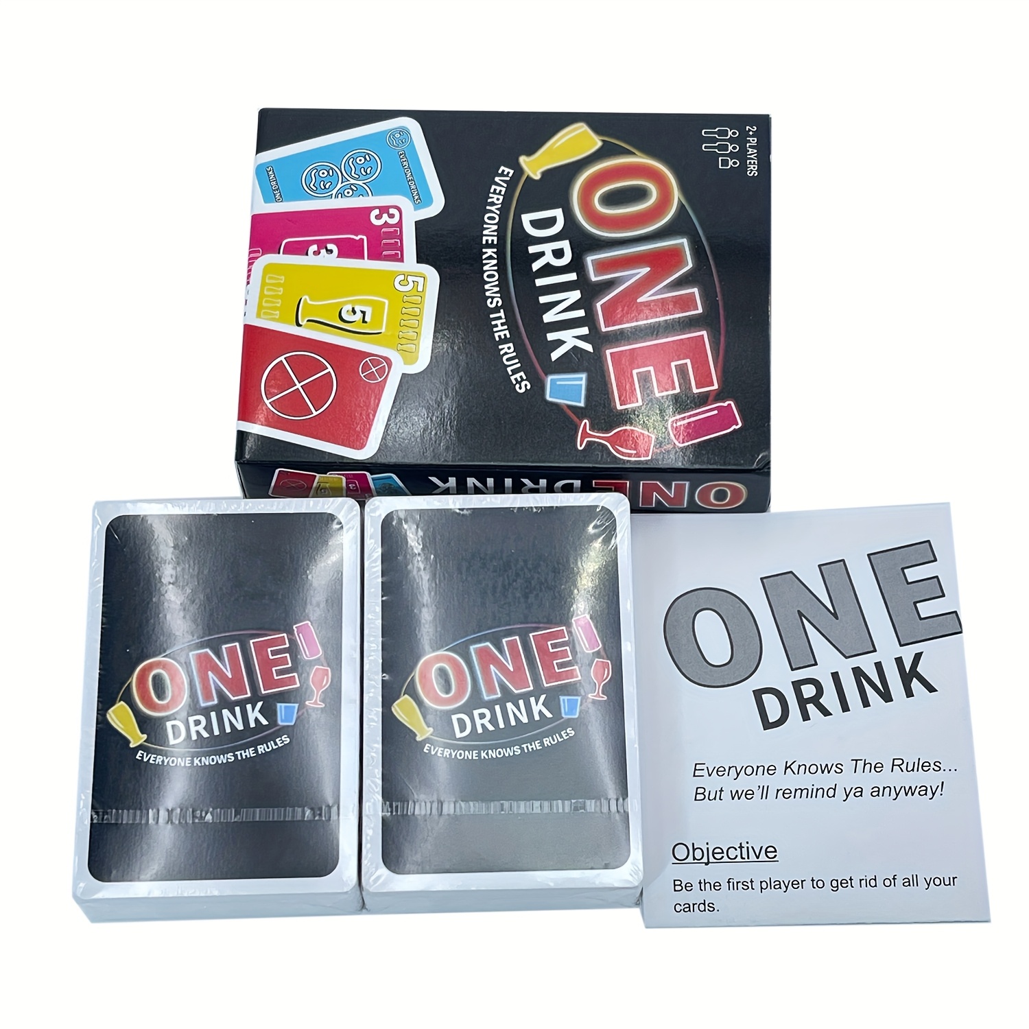 Ultimate Party Drinking Card Game - One Drink: Fun, Social, Interactive Game for Adults | Colorful Rules, Drink Cards | Perfect for Gatherings, Bars, Game Nights - Image 6