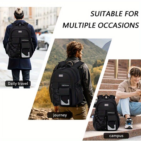 [Latest Backpack] Lightweight Unisex Student Backpack | The Latest 2025 Bag Suitable for Travel And School - Image 4
