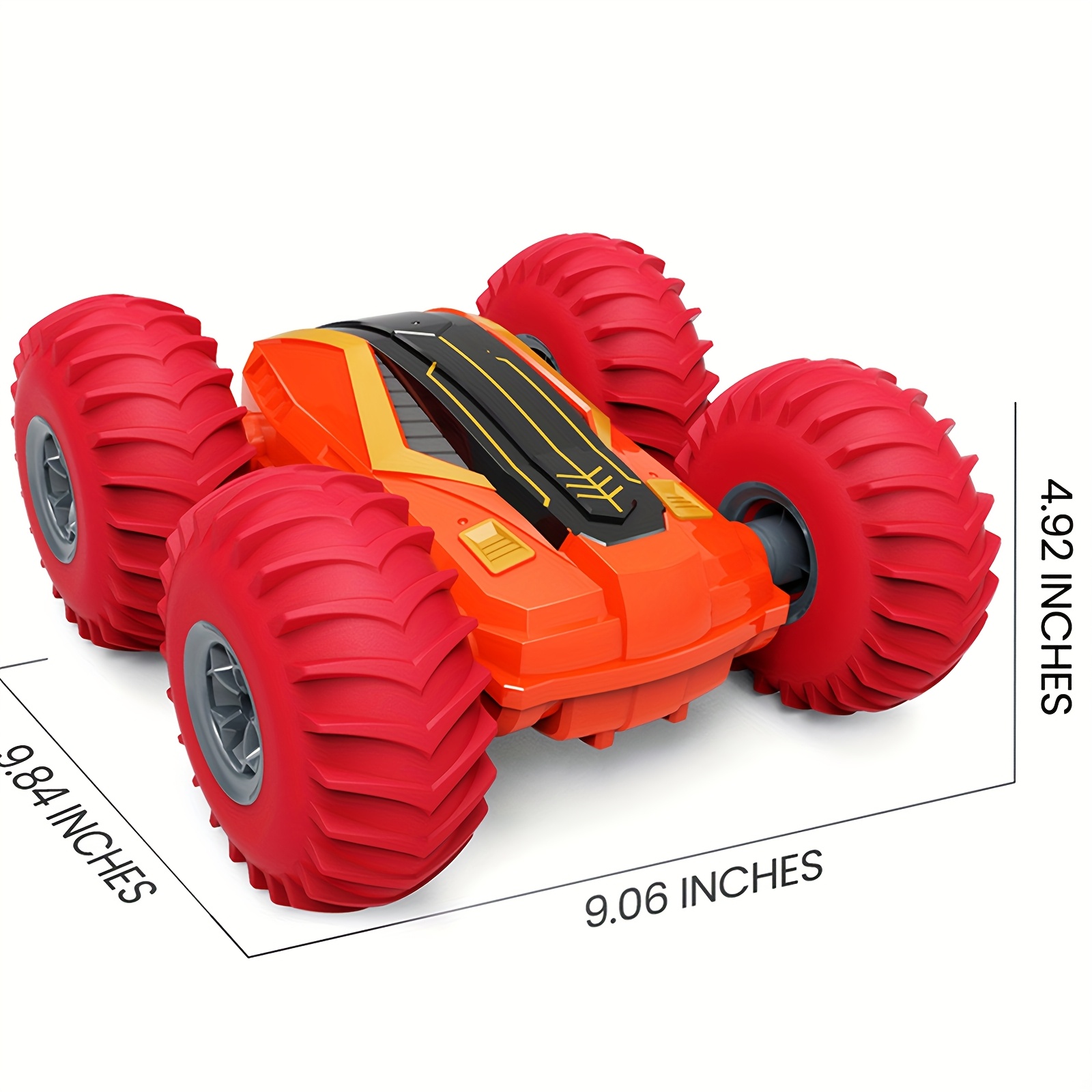 1:14 Bigger Size Remote Control Car With Inflatable Tires, All-terrain Off-road Vehicle RC Car, 2.4GHz Double Sided Flips 360° Rotates RC Stunt Cars For Children And Adults, 40+ Mins Playtime - Image 3