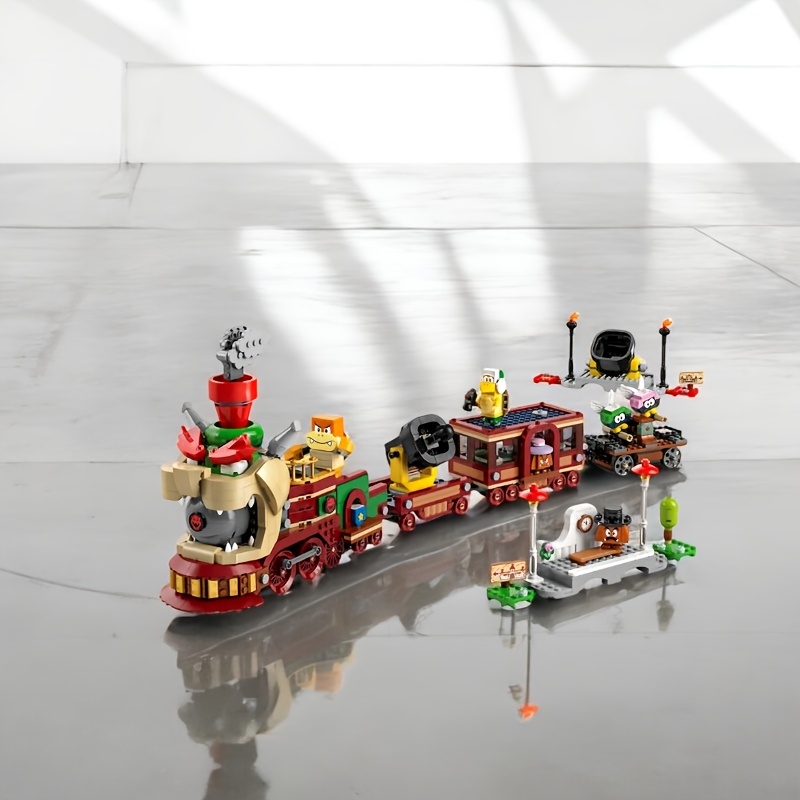 Building Block 71437 Super Mario The Bowser Express Train Toy Set, Nintendo Boys, Girls, And Gamers Birthday Gifts, Children's Mario Toys - Image 4