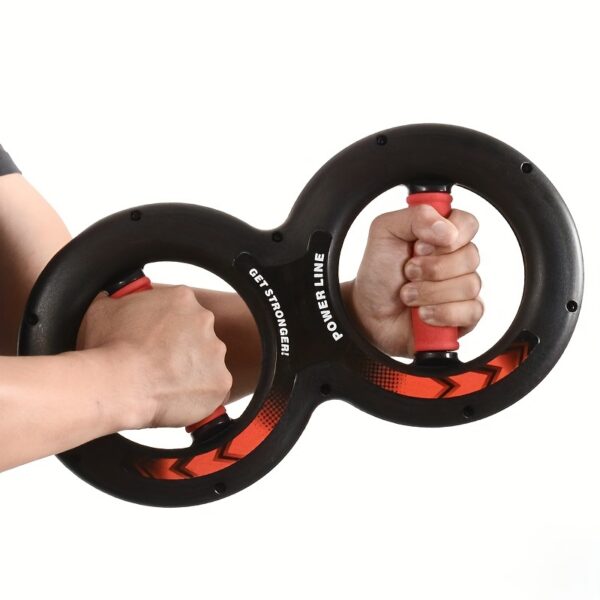 [8-Shaped Arm Trainer] 1pc 8-Shaped Multifunctional Arm Strength Trainer | Wrist And Forearm Exerciser For Arm Muscle Building, Strength Training, Workout - Image 8