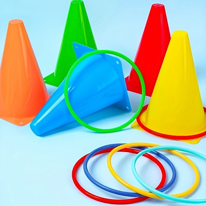 Coordination and Reaction Training Kit Backyard Training Cones and Hoop Combo Set - Image 6