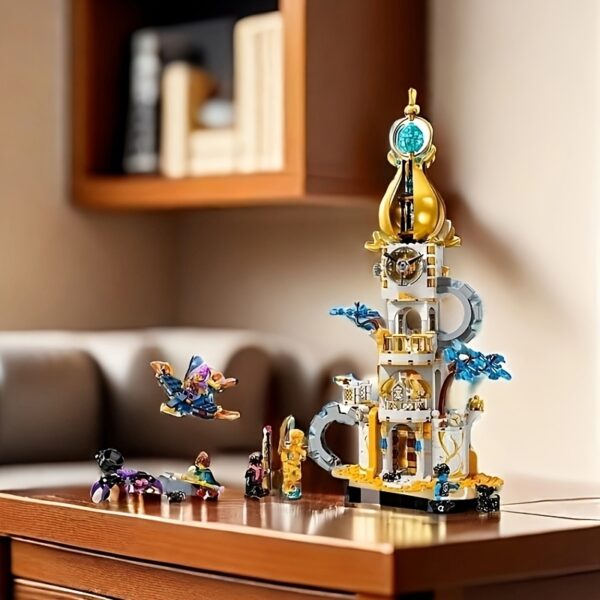 European Version, LEGO 71477 DREAMZzz 2-in-1 Sand Merchant Tower Castle Toy with Spider And Bird Statues - Image 4