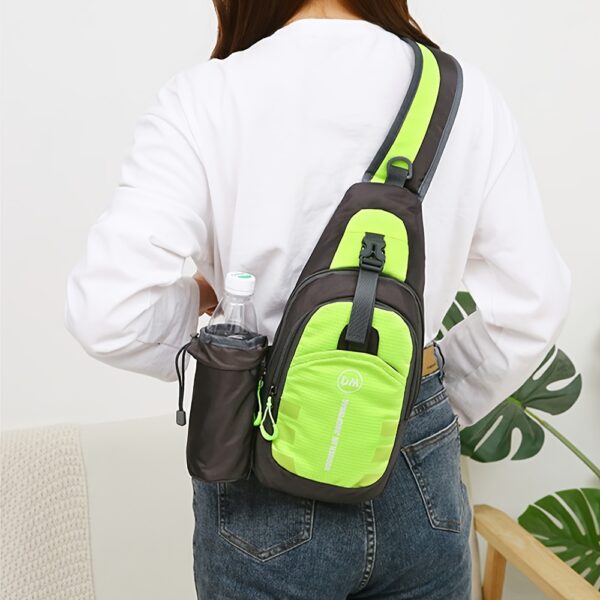 [eonothem Sling Bag] eonothem Unisex Chest Sling Bag | Large Capacity, Adjustable Strap, Zipper Closure, Multiple Colors - Compact Crossbody Bag for Gym, Commuting & Travel - Image 17