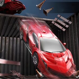 Remote Control Transforming Car Model Toy - 2-in-1 Deformation Remote Control Car with 2.4G Hz, 360° Rotation Drift, Electric Racing, Outdoor Toy, USB Rechargeable Battery Christmas, Birthday Gift