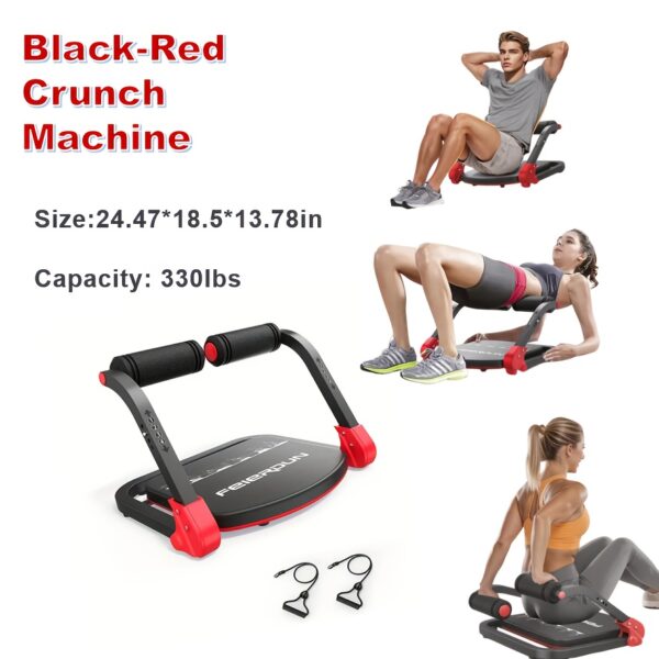Ab Workout Equipment, Sit Up Machine & Exercise Equipment, Ab Crunch Machine For Stomach Workout, Ab Core Trainer Abdominal Machine, Fitness Equipment For Home Gym, Sit Up Assist, Suitable For Indoor Abdominal Muscle Exercise - Image 3