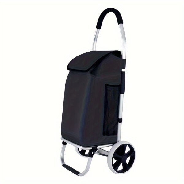 [Foldable Trolley Dolley] Foldable Shopping Cart Trolley Dolley For Groceries | With Wheels And Removable Bag For Groceries Shopping - Image 6