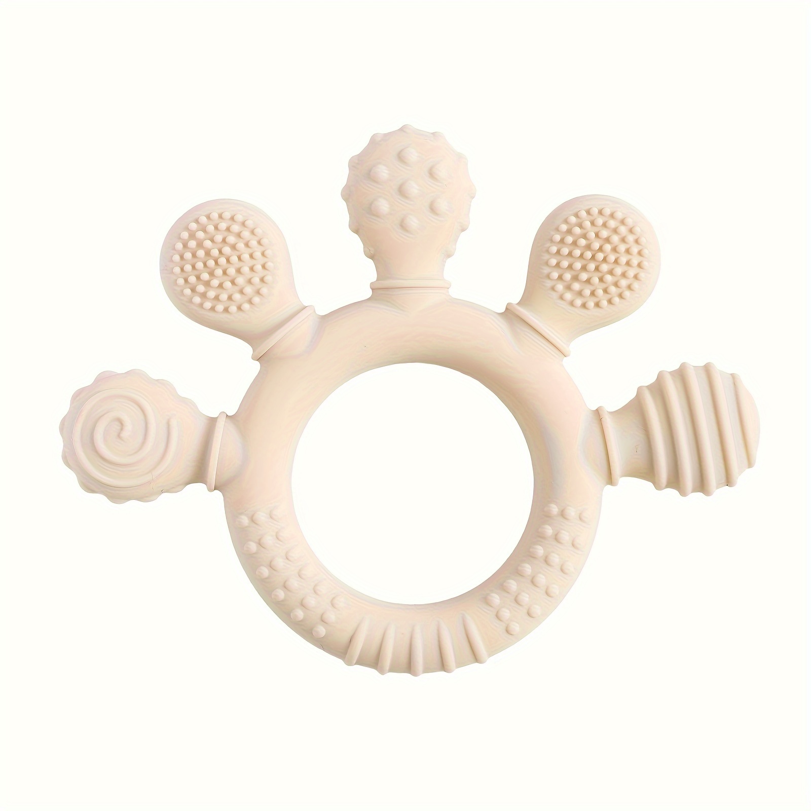 Baby Teething Toys, Baby Teethers, Food Grade Silicone Teethers, Baby Care Rings, Toys, Gifts For Kids, Newborn Accessories - Image 7