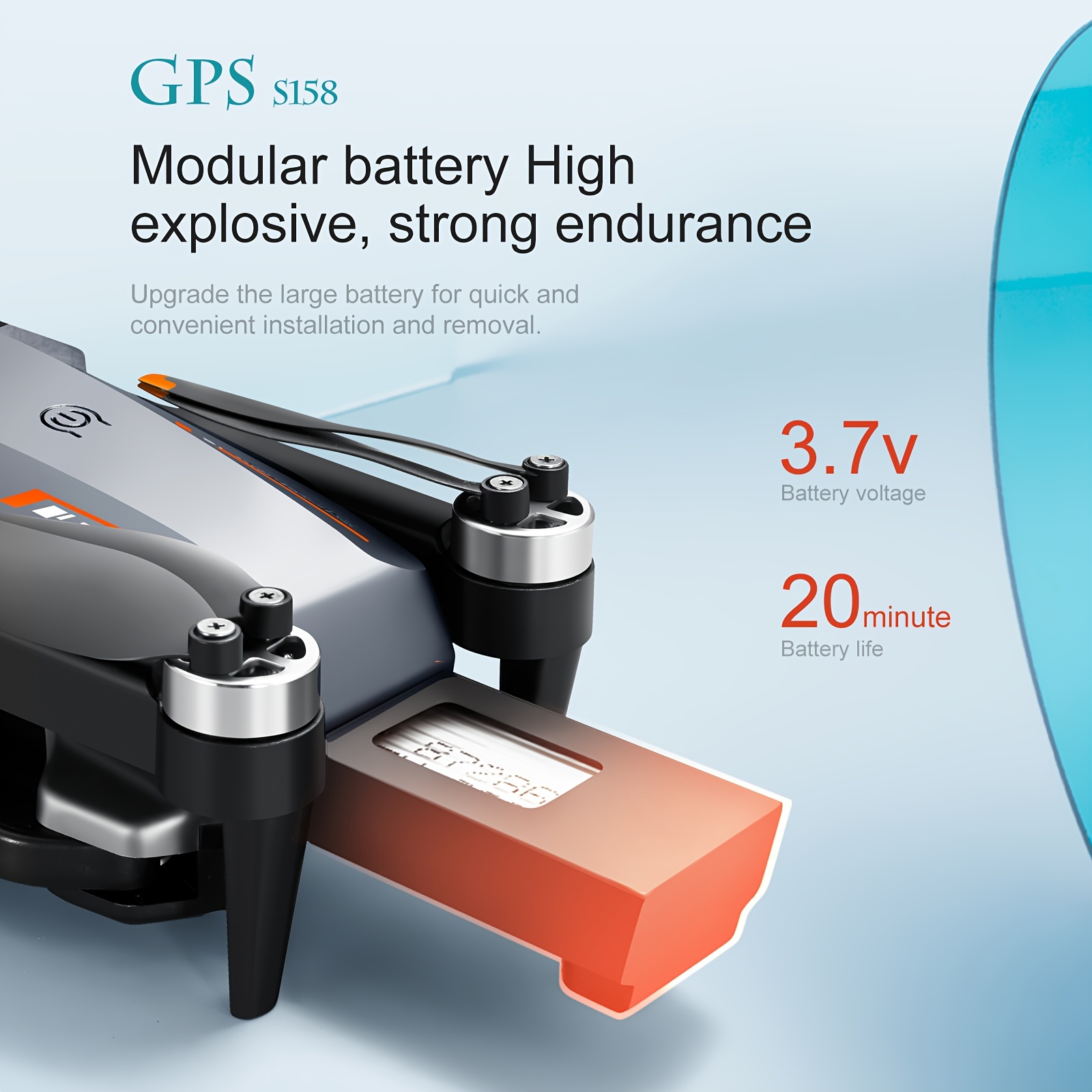 GPS Drone With 4K Camera For Adults Beginner, 42Min Flight Time 2 Batteries, Optical Flow, 5G Transmission Foldable FPV RC Quadcopter Brushless Motors, No Obstacle Avoidance, GPS Auto Return Home, Intelligent Follow Me Christmas Halloween Gifts - Image 8