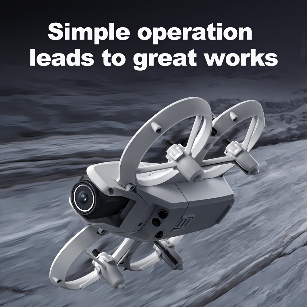 SEREE V66 Drone - High-Definition Dual Camera, Drone With Camera 4k Professional, Safety Design, Flow Tracking, Smart Obstacle Avoidance, Headless Mode, One-Click Return, WiFi Pathway Flight, 2.4GHz Interference-Free Technology, Four-Channel Hexagon Gyroscope, Real-Time Image Transmission, Ideal For Outdoor Camping & Travel, Drones With Camera For Adult - Image 2