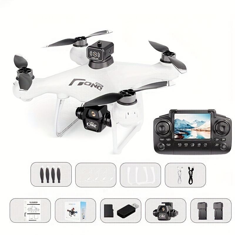 E55 Drone Brushless Optical Flow Drone S116 MAX- Dual Cameras, Screen-Controlled Remote for Outdoor Aerial Photography, 360° Obstacle Avoidance, WIFI FPV, Headless Mode, Phone App Control - Perfect for Halloween & Christmas Gifts - Image 5