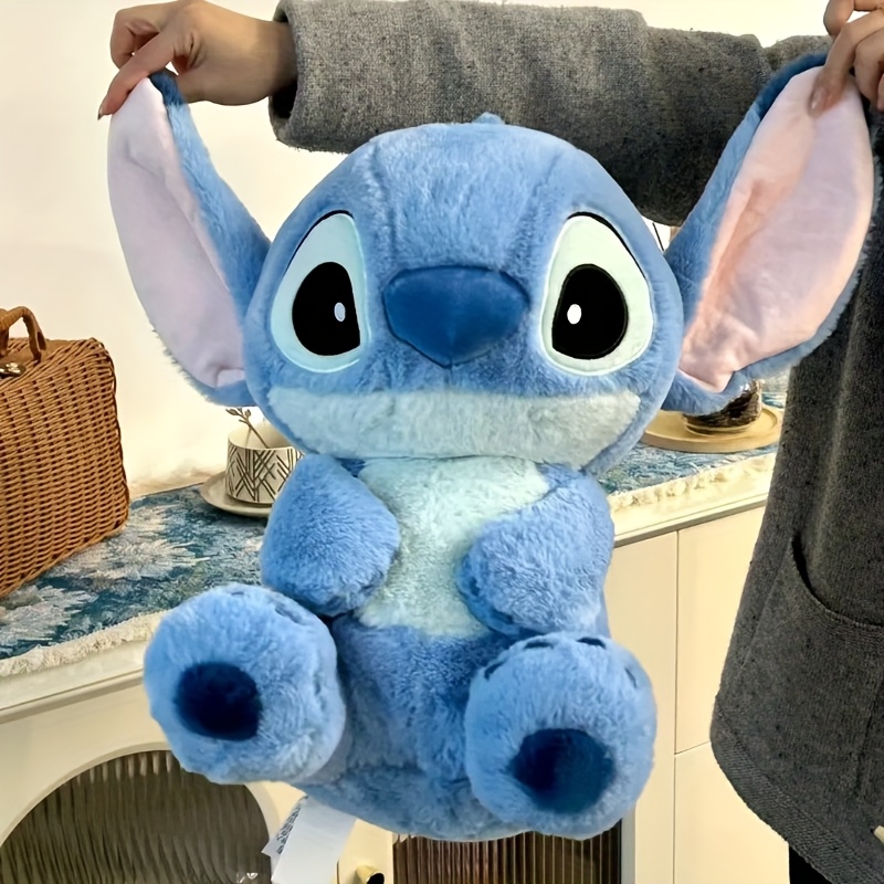 Disney Stitch Plush Toy - Soft Blue Body with Light Blue Big Ears Pillow - Perfect for Bedroom, Car, and Sofa Decor - Ideal Gift for Christmas, Valentine'S Day, and Birthdays - Image 3
