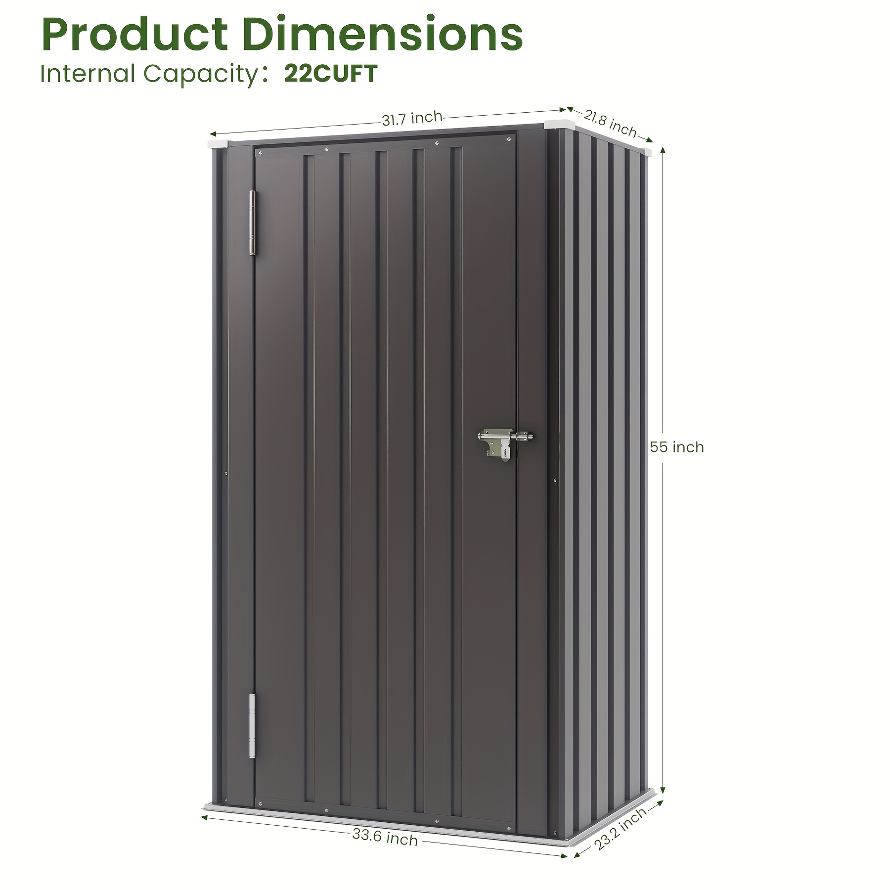 Self-Designed 28Cuft and 22Cuft Iron High-Low Cabinet - Image 6