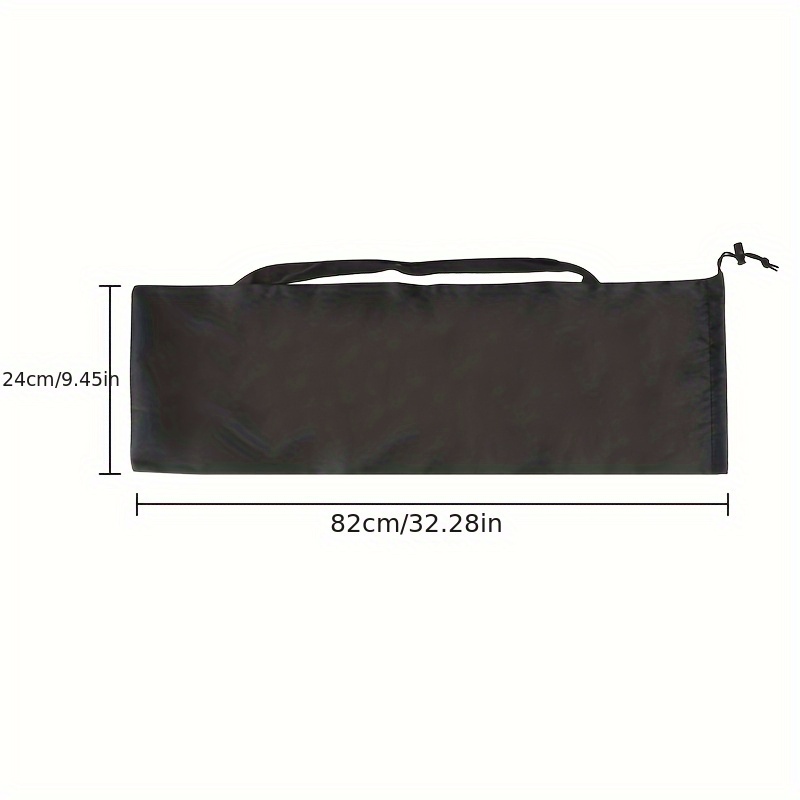 Extra Large 40" x 20" Black Drawstring Storage Bag - Durable Polyester, Ideal for Yoga Mats, Folding Chairs, Tripods & More - Perfect for Home & Outdoor Use, Camping Gear Bag - Image 5