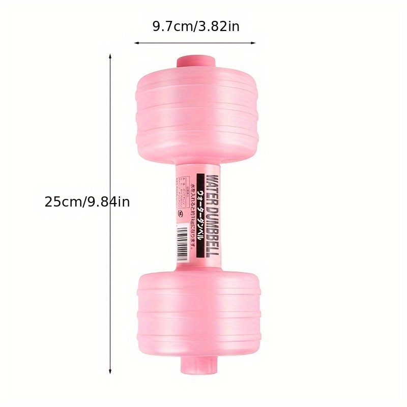 Dumbbell-shaped water-filled hand weight - High Quality sports water bottle, suitable for gyms, fitness and water training - High quality, full-body exercise suitable for both men and women - Image 3